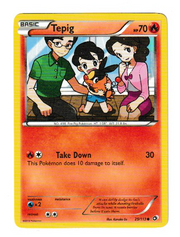2013 Black and White Legendary Treasures #25 Tepig